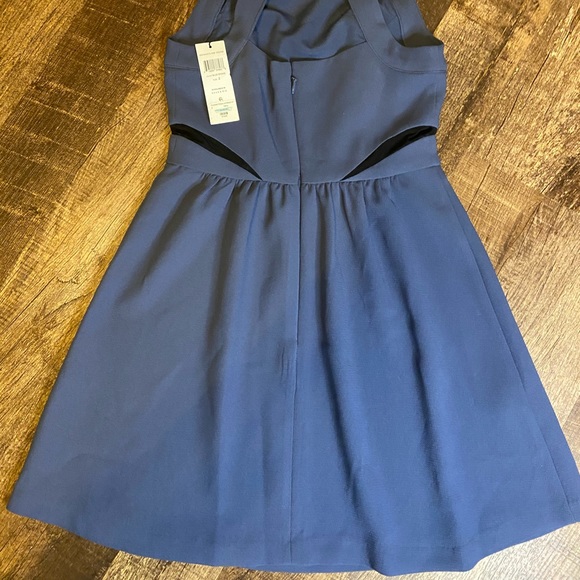 BCBGeneration Blue Smoke Cocktail Dress - Picture 2 of 7
